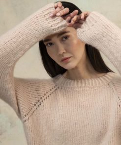 Strickset Pullover Top Down Aus Cashmere Light Von Lang Yarns 5 Strickset Pullover Top Down Aus Cashmere Light Von Lang Yarns – Bild 2