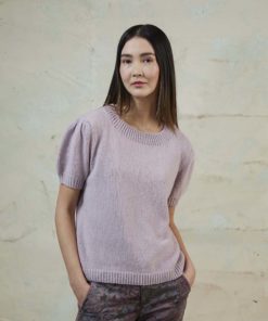 Strickset Kurzarmpullover Aus Cashmere Lace Und Cashmere Dreams Von Lang Yarns 7 Strickset Kurzarmpullover Aus Cashmere Lace Und Cashmere Dreams Von Lang Yarns – Bild 4