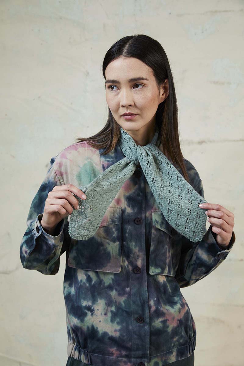 Strickset Schal Aus Cashmere Lace Von Lang Yarns 3 Strickset Schal Aus Cashmere Lace Von Lang Yarns – Bild 3