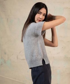 Strickset Pullunder Top Down Aus Cashmere Lace Und Cashmere Dreams Von Lang Yarns 5 Strickset Pullunder Top Down Aus Cashmere Lace Und Cashmere Dreams Von Lang Yarns – Bild 2