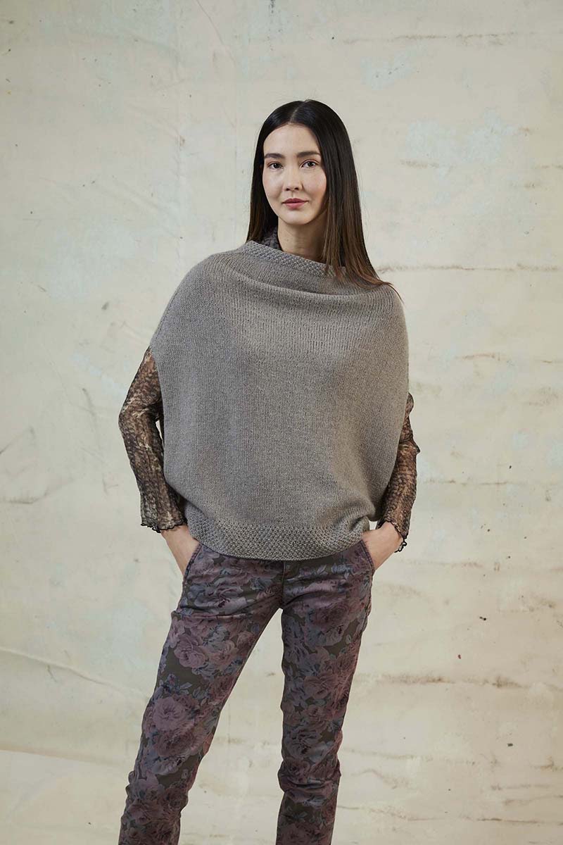 Strickset Pullunder Top Down Aus Cashmere Premium Von Lang Yarns 4 Strickset Pullunder Top Down Aus Cashmere Premium Von Lang Yarns – Bild 4