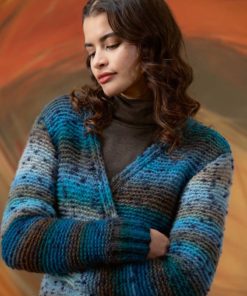 Strickset Jacke Aus Cloud Tweed Von Lang Yarns 5 Strickset Jacke Aus Cloud Tweed Von Lang Yarns – Bild 2