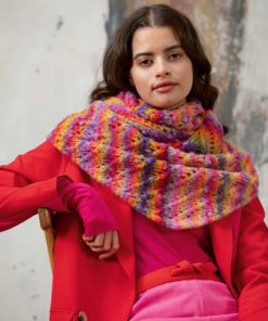 Strickset Dreiecktuch Aus Cloud Tweed Von Lang Yarns 4 Strickset Dreiecktuch Aus Cloud Tweed Von Lang Yarns – Bild 2