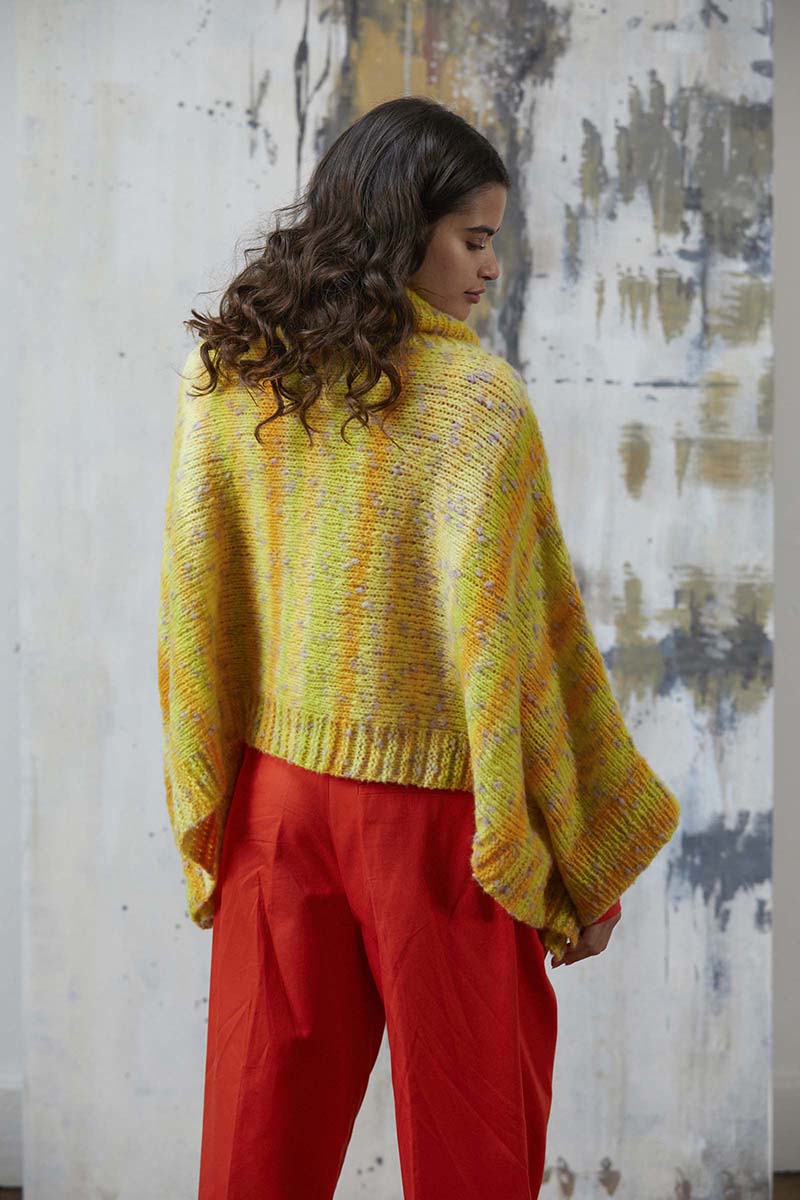 Strickset Cape Aus Cloud Tweed Von Lang Yarns 4 Strickset Cape Aus Cloud Tweed Von Lang Yarns – Bild 4
