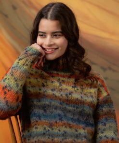 Strickset Pullover Aus Cloud Tweed Von Lang Yarns – Bild 2