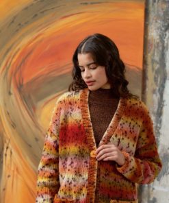 Strickset Lange Jacke Aus Cloud Tweed Von Lang Yarns 5 Strickset Lange Jacke Aus Cloud Tweed Von Lang Yarns – Bild 2