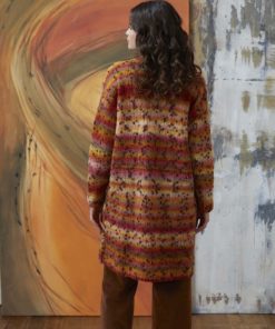 Strickset Lange Jacke Aus Cloud Tweed Von Lang Yarns 6 Strickset Lange Jacke Aus Cloud Tweed Von Lang Yarns – Bild 3