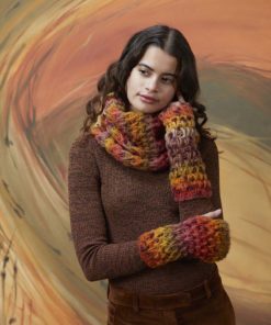 Strickset Loop Aus Cloud Tweed Von Lang Yarns 5 Strickset Loop Aus Cloud Tweed Von Lang Yarns – Bild 3