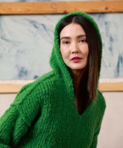 Strickset Pullover Mit Kapuze Aus Phoenix Von Lang Yarns 6 Strickset Pullover Mit Kapuze Aus Phoenix Von Lang Yarns – Bild 3