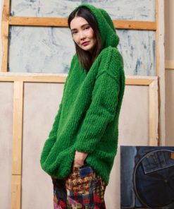Strickset Pullover mit Kapuze aus Phoenix von Lang Yarns