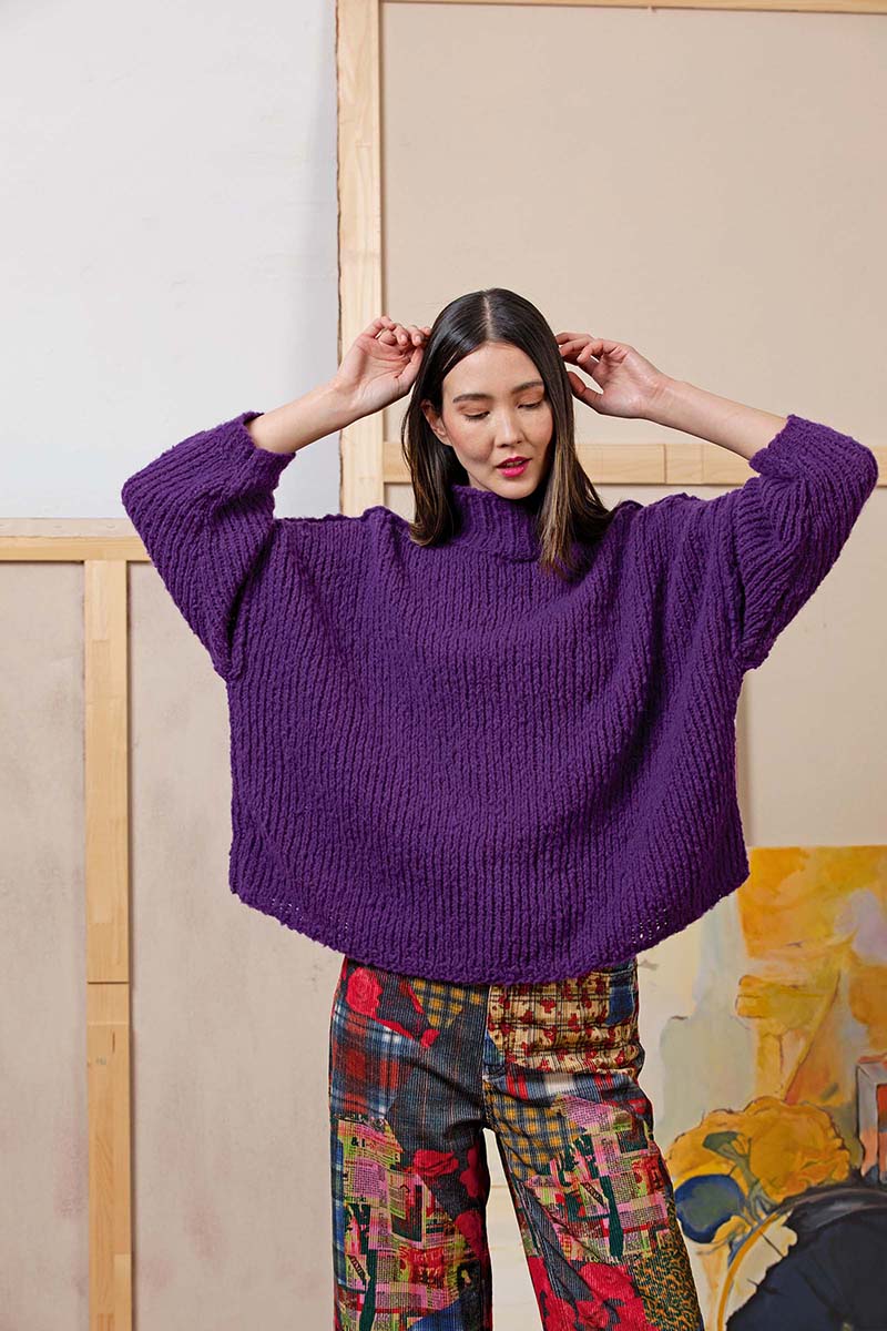 Strickset Pullover Aus Phoenix Von Lang Yarns 1 Strickset Pullover Aus Phoenix Von Lang Yarns