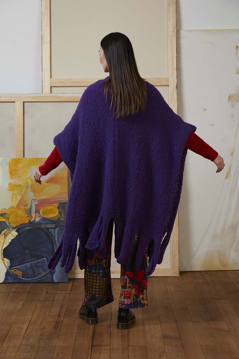 Strickset Poncho Aus Phoenix Von Lang Yarns 4 Strickset Poncho Aus Phoenix Von Lang Yarns – Bild 4