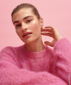 Strickset Flauschiger Ajourpulli Aus Silkhair Von Lana Grossa 5 Strickset Flauschiger Ajourpulli Aus Silkhair Von Lana Grossa – Bild 3