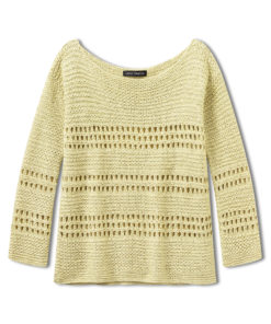 Strickset Ajourmusterpulli Aus Linarte Von Lana Grossa 3 Strickset Ajourmusterpulli Aus Linarte Von Lana Grossa – Bild 2