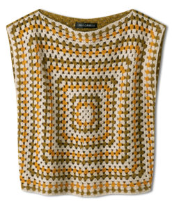 Strickset Quadratisches Top Mit U-Boot-Ausschnitt Aus Ecopuno Von Lana Grossa 6 Strickset Quadratisches Top Mit U-Boot-Ausschnitt Aus Ecopuno Von Lana Grossa – Bild 3