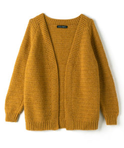 Strickset Raglan-Cardigan In Stäbchen Aus Ecopuno Von Lana Grossa 5 Strickset Raglan-Cardigan In Stäbchen Aus Ecopuno Von Lana Grossa – Bild 3