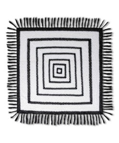 Strickset Quadratisches Tuch Im Stäbchenlochmuster Aus Ecopuno Von Lana Grossa – Bild 3