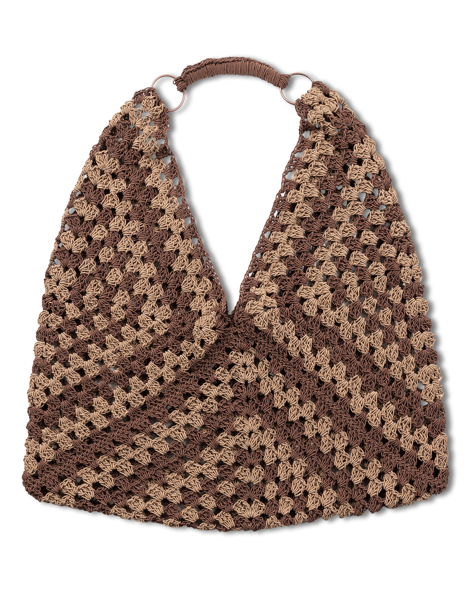 Strickset Tasche Aus Granny-Quadraten Aus The Core Von Lana Grossa 2 Strickset Tasche Aus Granny-Quadraten Aus The Core Von Lana Grossa – Bild 2