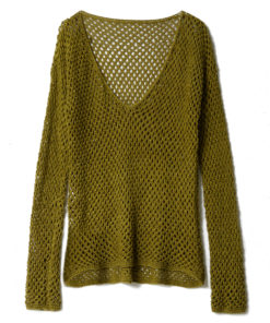 Strickset Pullover Im Lochmuster Aus Solo Lino Von Lana Grossa – Bild 2