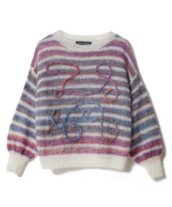 Strickset Pullover Aus Silkhair Print Und Silkhair Von Lana Grossa 3 Strickset Pullover Aus Silkhair Print Und Silkhair Von Lana Grossa – Bild 2