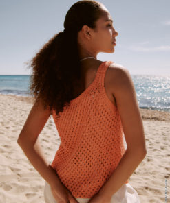 Strickset Tanktop Im Netzmuster Aus Solo Lino Von Lana Grossa – Bild 3