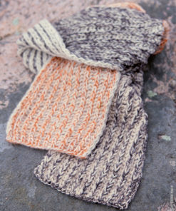 Strickset Schal Im Patentmuster Aus Natural Alpaca Pelo Von Lana Grossa – Bild 3