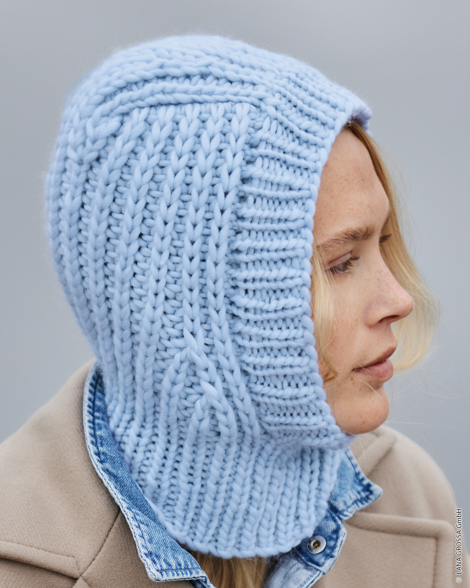 Strickset Balaclava Im Halbpatent Aus Per Lei Gots Von Lana Grossa 1 Strickset Balaclava Im Halbpatent Aus Per Lei Gots Von Lana Grossa