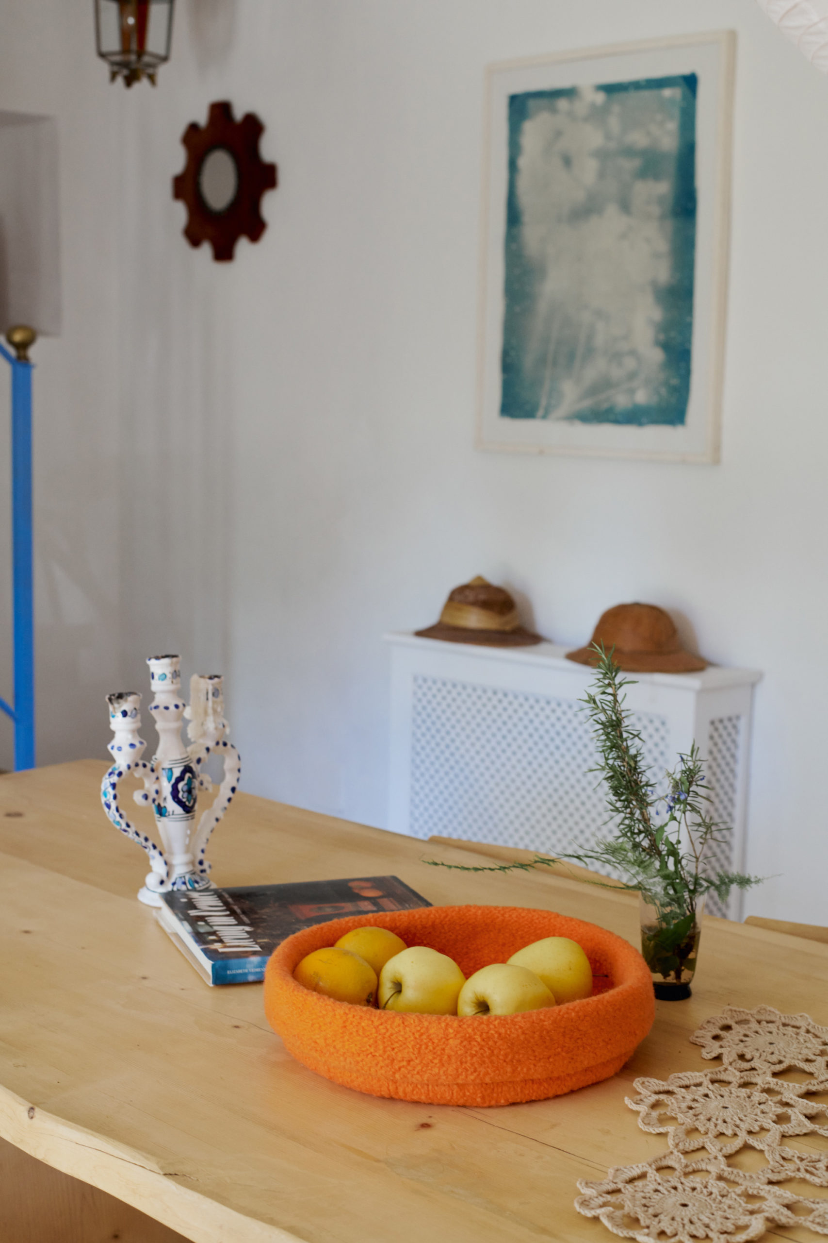 Strickset Obstschale Mit Umschlag Aus Feltro Von Lana Grossa 1 Obstschale Mit Umschlag - Feltro