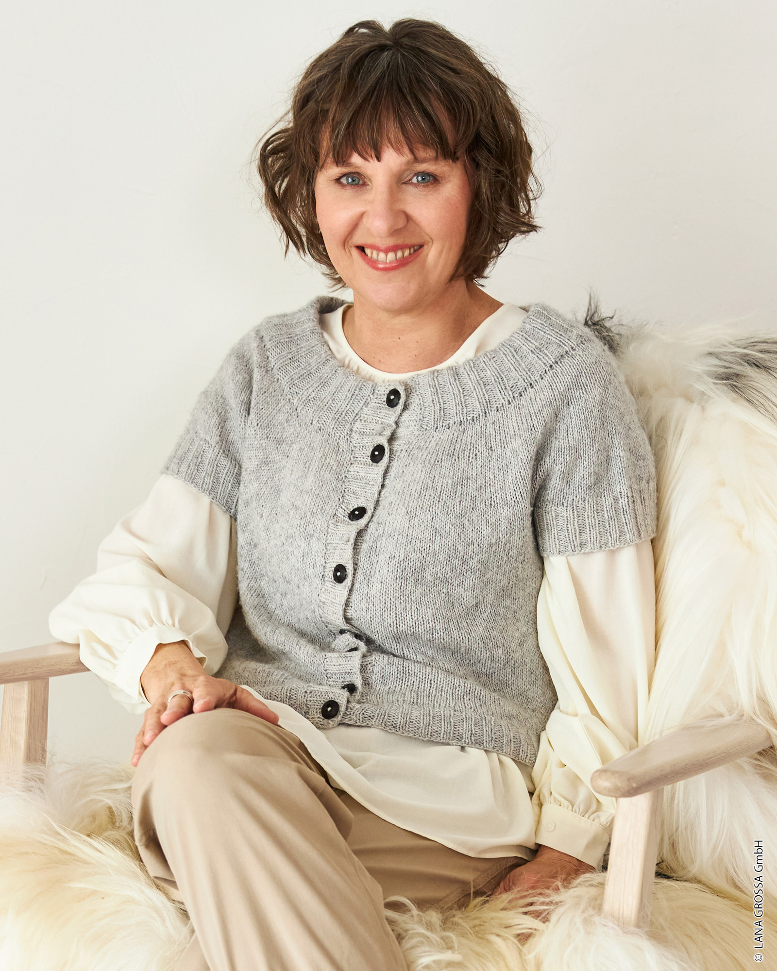 Strickset Mapala Weste Aus Ecopuno Von Lana Grossa 1 Strickset Mapala Weste Aus Ecopuno Von Lana Grossa