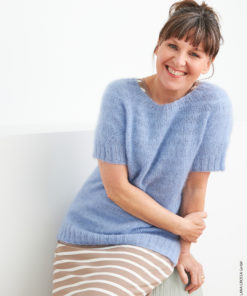 Strickset Mapala Shirt aus Silkhair von Lana Grossa