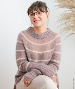 Strickset Mapala Sweater Mohair Edition aus Silkhair von Lana Grossa