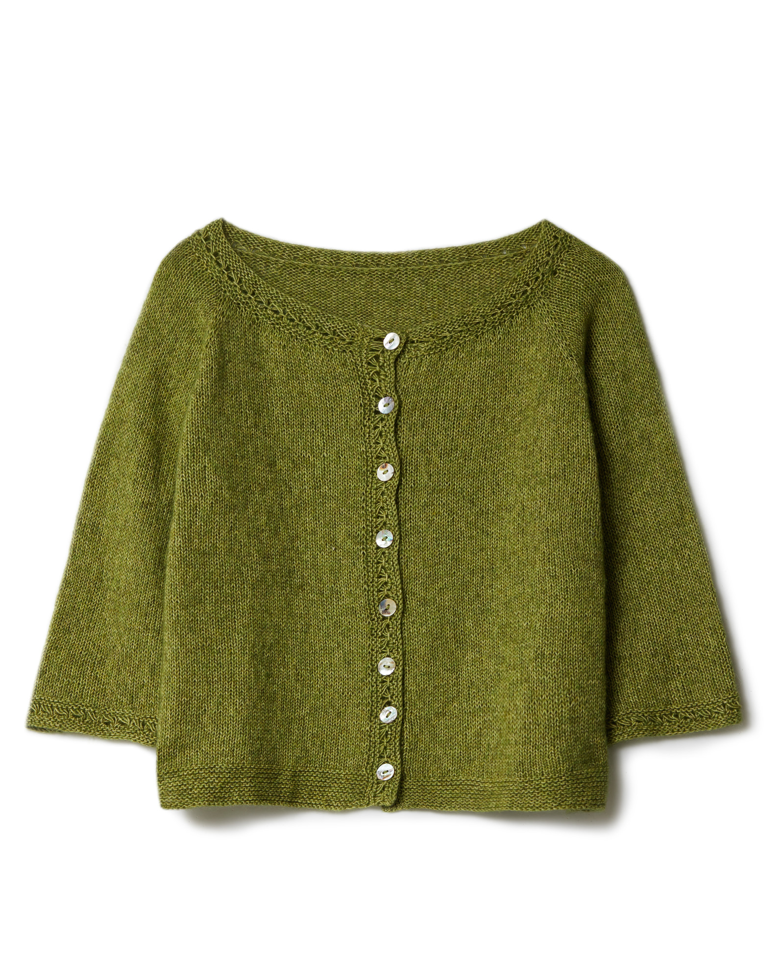 Strickset Austern Jacke Aus Ecopuno Von Lana Grossa 2 Strickset Austern Jacke Aus Ecopuno Von Lana Grossa – Bild 2