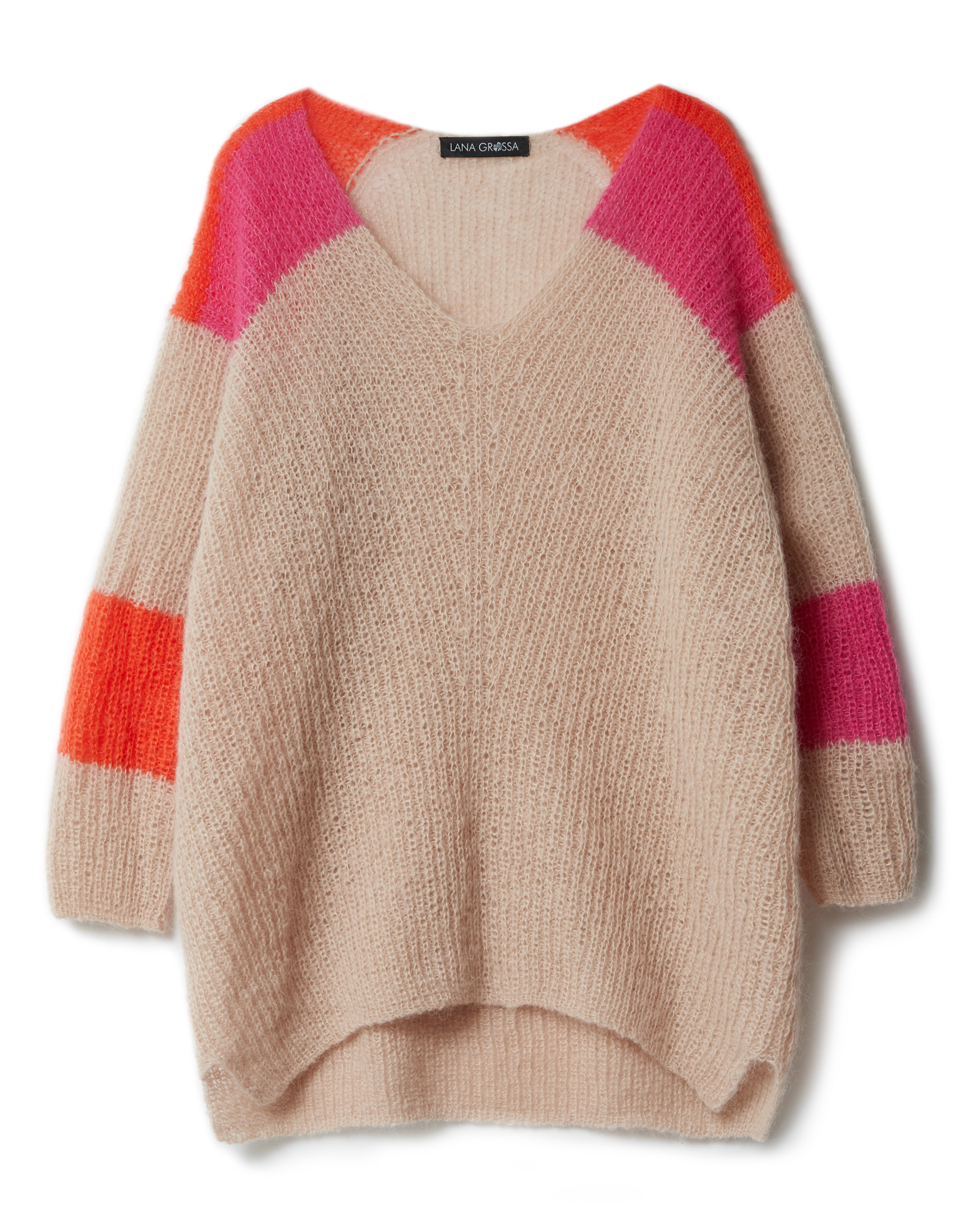 Strickset Birgit Sweater Aus Setasuri Von Lana Grossa 2 Strickset Birgit Sweater Aus Setasuri Von Lana Grossa – Bild 2