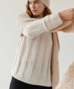 Strickset Pullover Mit Biesen Aus Setasuri Von Lana Grossa 3 Strickset Pullover Mit Biesen Aus Setasuri Von Lana Grossa – Bild 2