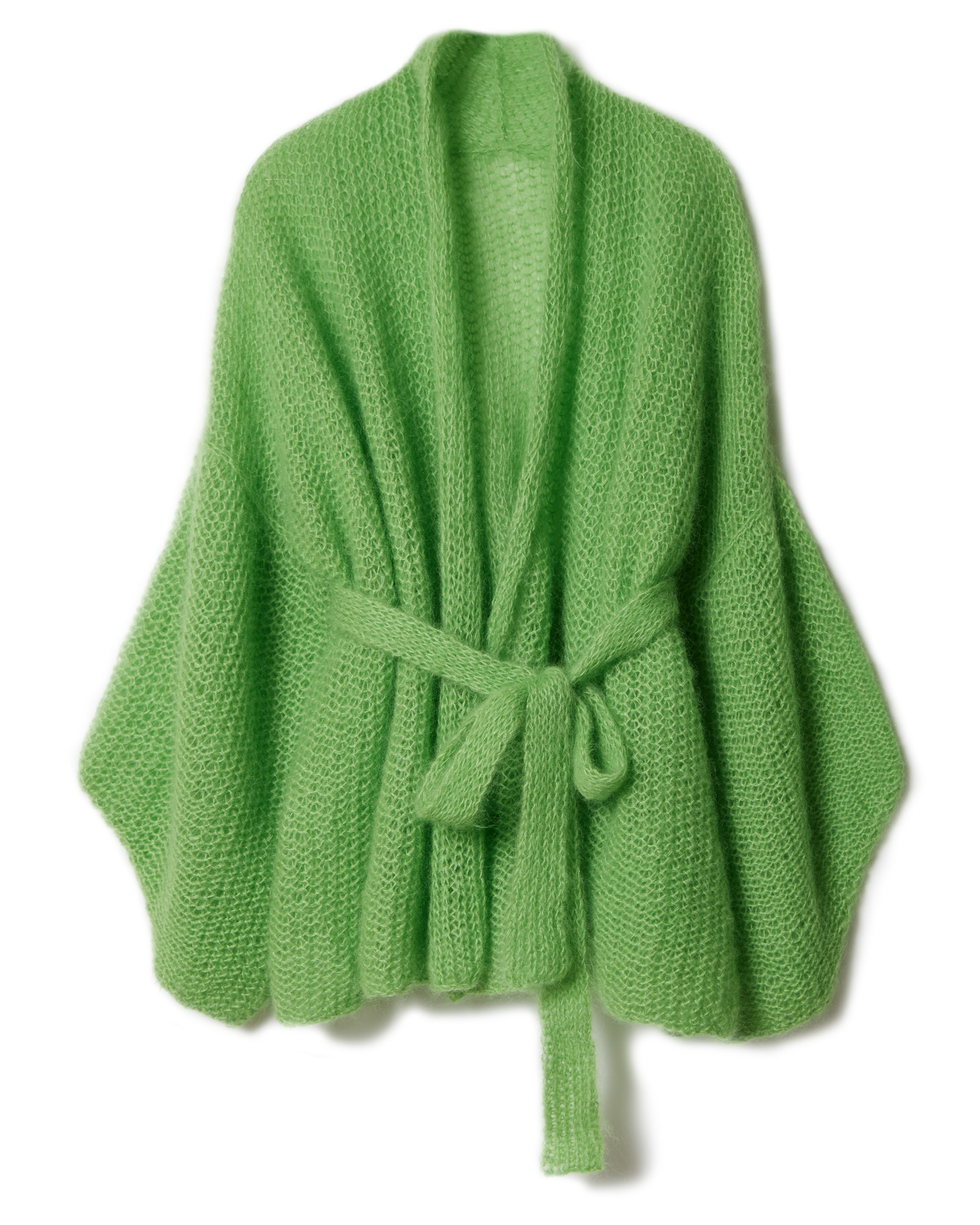 Strickset Schalkragen-Cardigan Topdown Aus Silkhair Von Lana Grossa 2 Strickset Schalkragen-Cardigan Topdown Aus Silkhair Von Lana Grossa – Bild 2