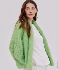 Strickset Schalkragen-Cardigan Topdown Aus Silkhair Von Lana Grossa 5 Strickset Schalkragen-Cardigan Topdown Aus Silkhair Von Lana Grossa – Bild 3