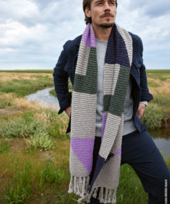 Strickset Schal Aus Cool Merino Big Und Setasuri Von Lana Grossa 3 Strickset Schal Aus Cool Merino Big Und Setasuri Von Lana Grossa – Bild 2