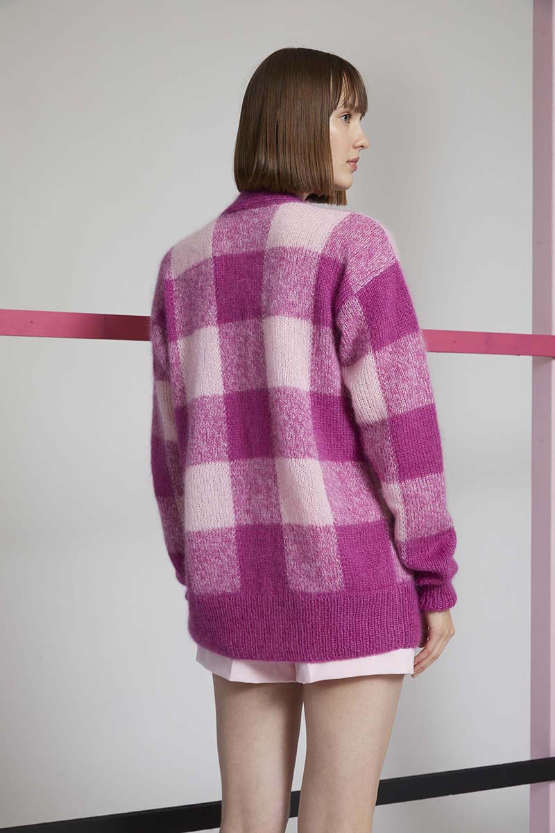 Strickset Jacke Aus Mohair 21 Von Lang Yarns 2 Strickset Jacke Aus Mohair 21 Von Lang Yarns – Bild 2