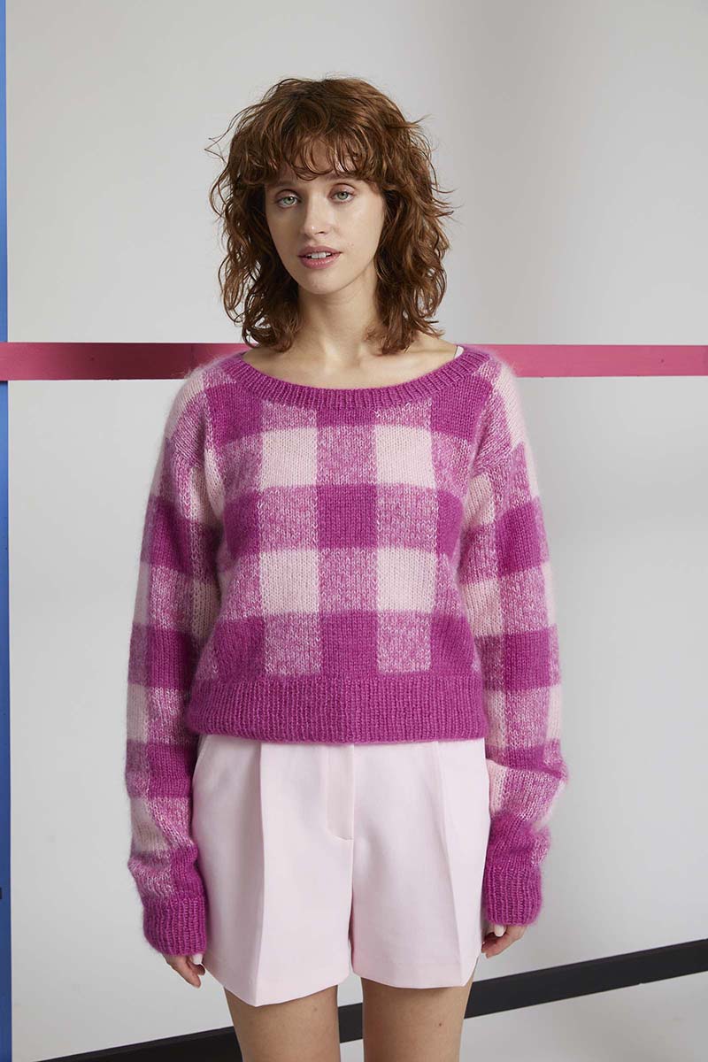 Strickset Pullover Aus Mohair 21 Von Lang Yarns 3 Strickset Pullover Aus Mohair 21 Von Lang Yarns – Bild 3