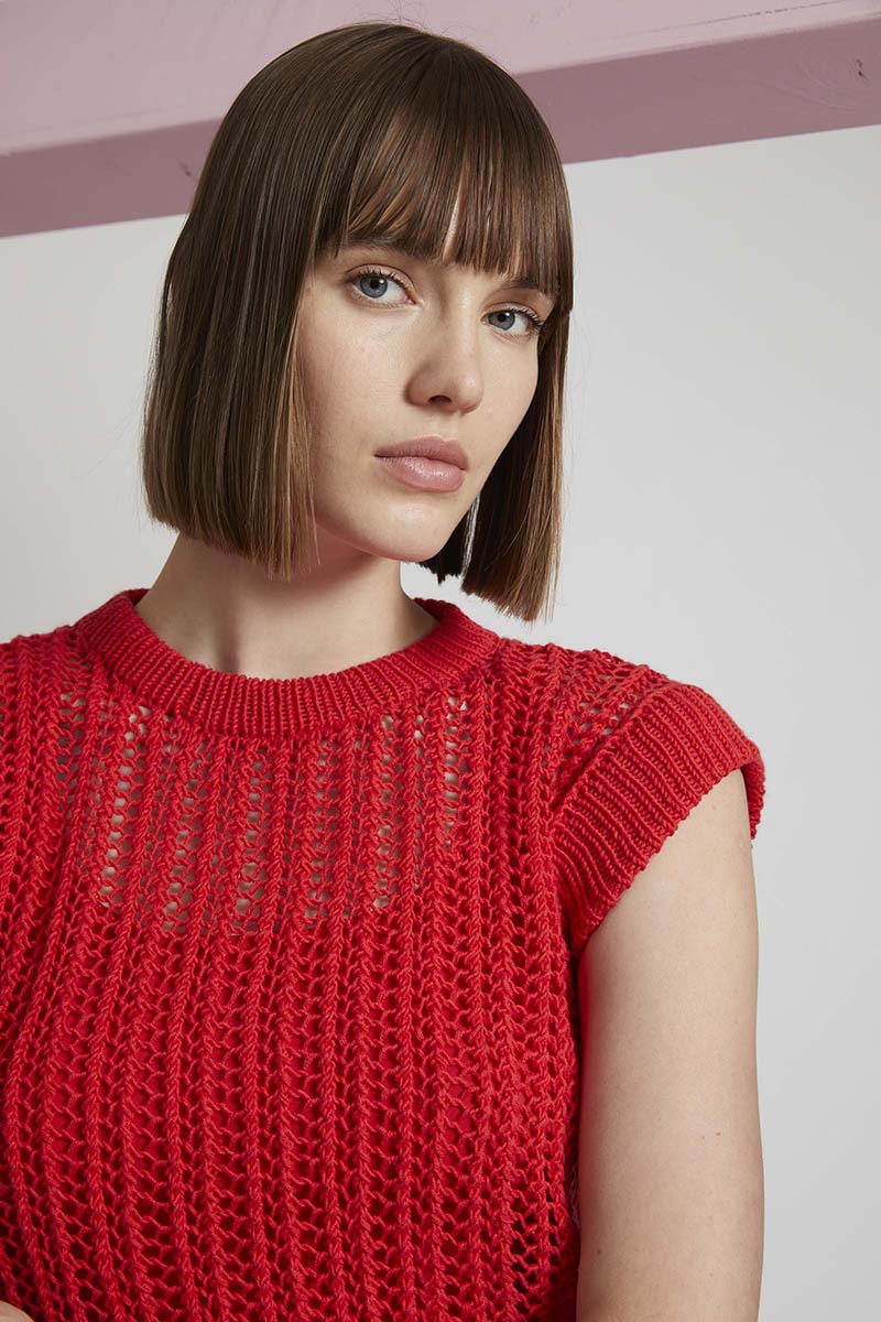Strickset Top Aus Oceania Von Lang Yarns 3 Strickset Top Aus Oceania Von Lang Yarns – Bild 3