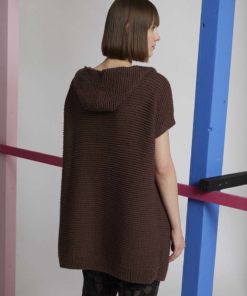 Strickset Weste Mit Kapuze Aus Amira Von Lang Yarns 9 Strickset Weste Mit Kapuze Aus Amira Von Lang Yarns – Bild 5