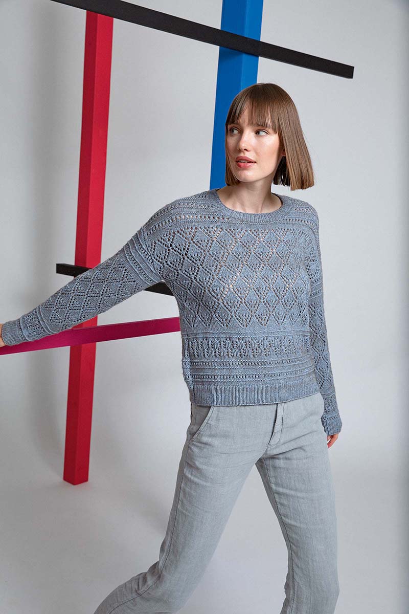Strickset Pullover Aus Vaya Von Lang Yarns 1 Strickset Pullover Aus Vaya Von Lang Yarns