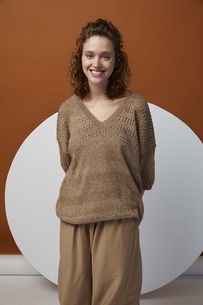 Strickset Pullover Aus Vaya Von Lang Yarns 3 Strickset Pullover Aus Vaya Von Lang Yarns – Bild 3