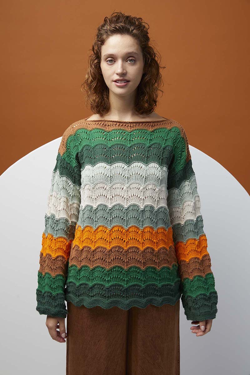 Strickset Pullover Aus Oceania Von Lang Yarns 4 Strickset Pullover Aus Oceania Von Lang Yarns – Bild 4