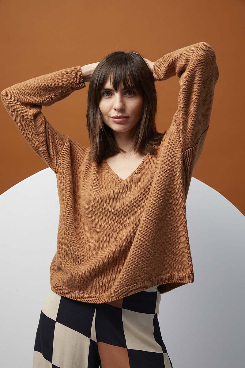 Strickset Pullover Aus Oceania Von Lang Yarns 4 Strickset Pullover Aus Oceania Von Lang Yarns – Bild 4