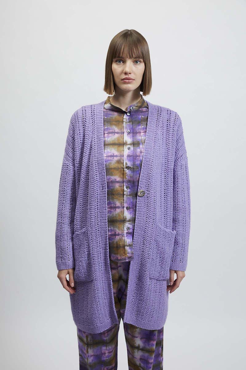 Strickset Lange Jacke Aus Regina Von Lang Yarns 3 Strickset Lange Jacke Aus Regina Von Lang Yarns – Bild 3