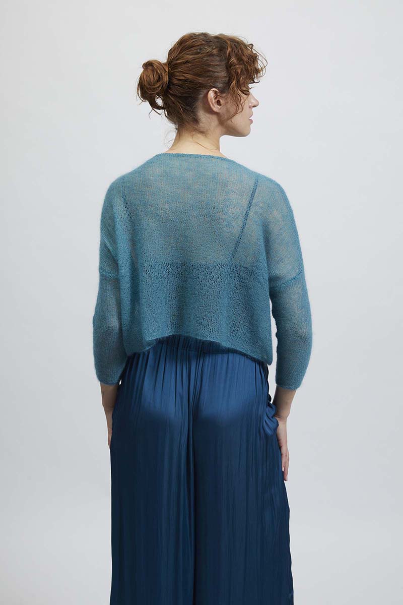 Strickset Pullover Aus Mohair 21 Von Lang Yarns 2 Strickset Pullover Aus Mohair 21 Von Lang Yarns – Bild 2