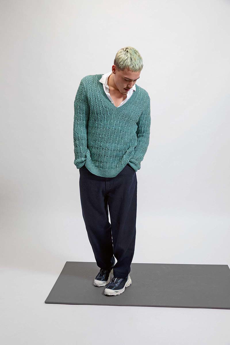 Strickset Herrenpullover Aus Vaya Von Lang Yarns 1 Strickset Herrenpullover Aus Vaya Von Lang Yarns