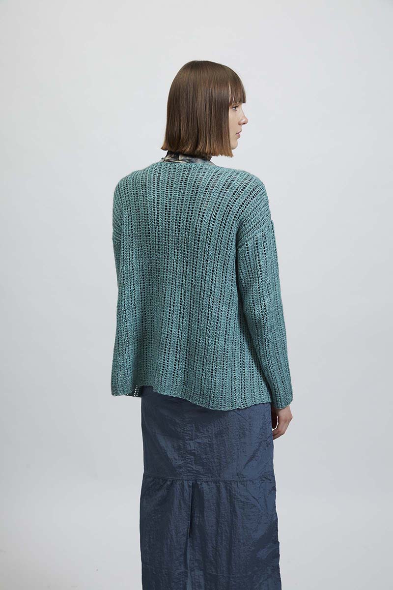 Strickset Jacke Aus Vaya Von Lang Yarns 2 Strickset Jacke Aus Vaya Von Lang Yarns – Bild 2