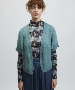 Strickset Kurzarmjacke Aus Vaya Von Lang Yarns 6 Strickset Kurzarmjacke Aus Vaya Von Lang Yarns – Bild 3